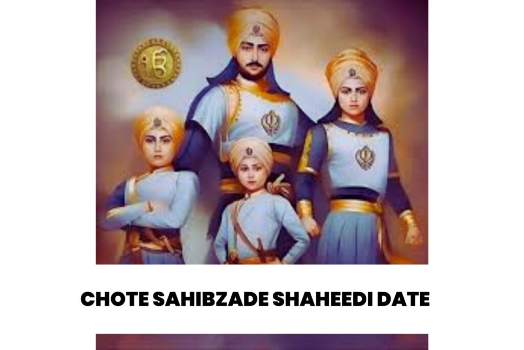 chote sahibzade shaheedi date
