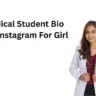 Medical Student Bio for Instagram For Girl