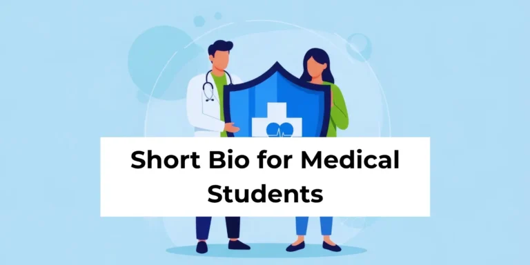 Short Bio for Medical Students
