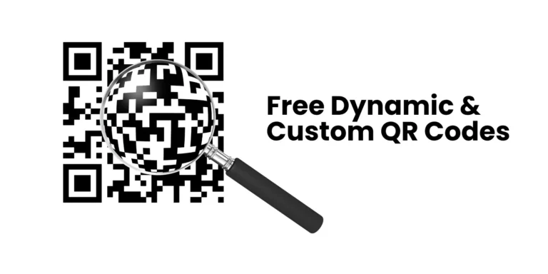 Free Dynamic & Custom QR Codes