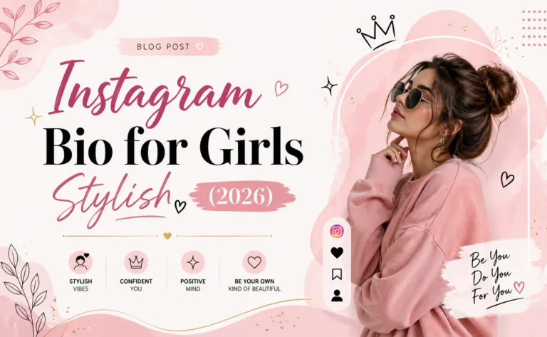 Instagram Bio for Girls Stylish (2026)